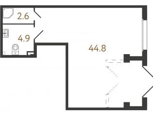Продажа помещения свободного назначения 52.3 м²