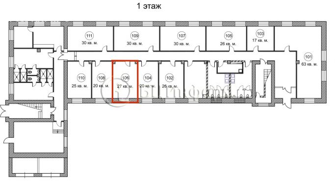 Аренда офиса 27 м², улица Химиков - фото 3