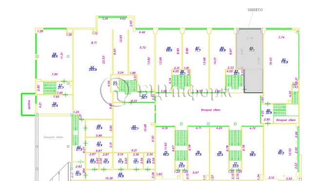 Аренда офиса 1505.2 м², Херсонская улица - фото 5