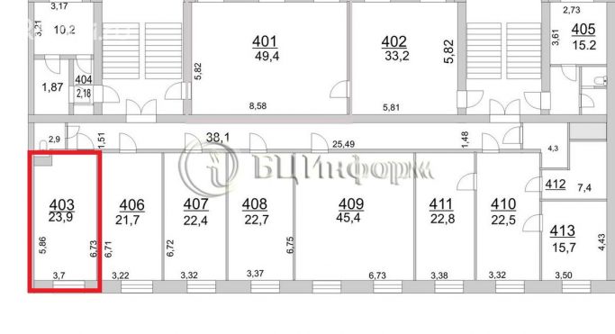 Аренда офиса 23.9 м², улица Чапаева - фото 4