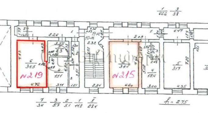 Аренда офиса 34.5 м², Шпалерная улица - фото 4