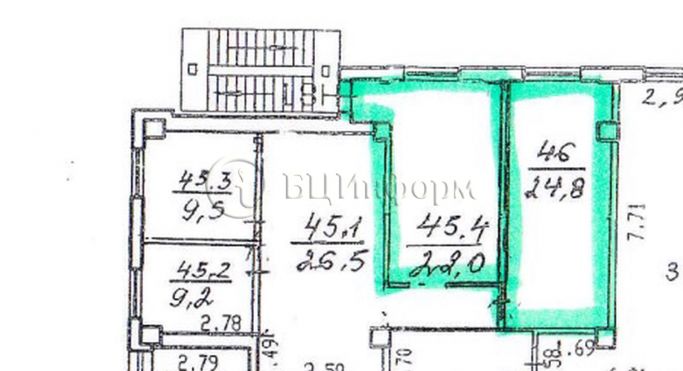 Аренда офиса 46.8 м², улица Фучика - фото 5