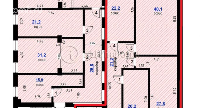 Аренда офиса 127.1 м², 17-я линия Васильевского острова - фото 4