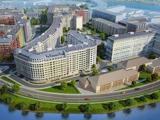 Продажа торгового помещения 108 м2 в многофункциональном комплексе, метро Василеостровская