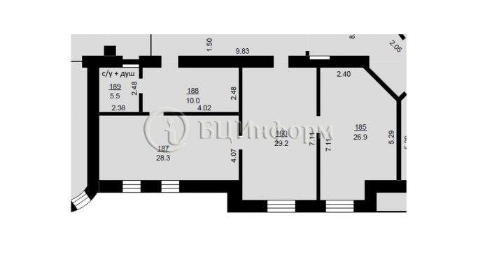 Аренда офиса 98.3 м², улица Рентгена - фото 4