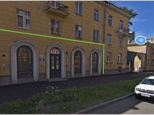 Аренда помещения свободного назначения 170 м2, метро Нарвская