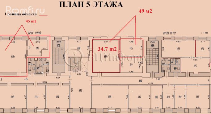Аренда офиса 45 м², Заставская улица - фото 3