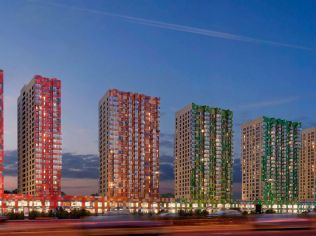 Продажа торгового помещения 122.5 м2 в жилом комплексе, метро Комендантский Проспект