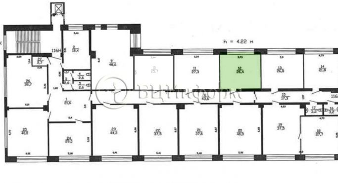 Аренда офиса 26.4 м², 5-я линия Васильевского острова - фото 4