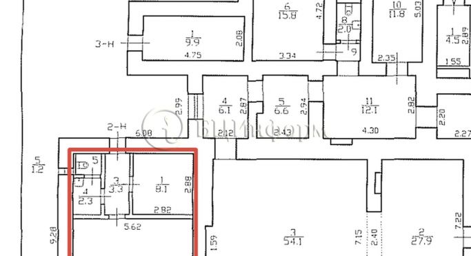 Аренда офиса 41 м², улица Степана Разина - фото 2