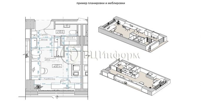 Аренда офиса 59.4 м², проспект Просвещения - фото 4