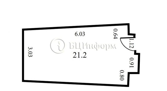Аренда офиса 21.2 м², Финляндский проспект - фото 3