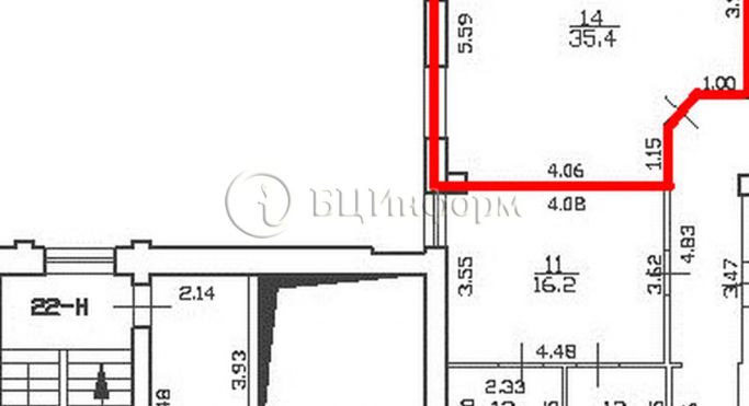 Аренда офиса 35 м², улица Руставели - фото 5