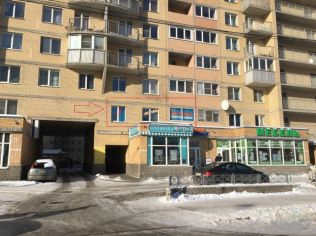 Аренда помещения свободного назначения 106 м2 в многофункциональном комплексе, метро Комендантский Проспект