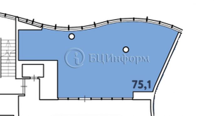 Аренда офиса 75.1 м², Зольная улица - фото 2