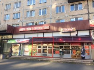 Аренда торгового помещения 8 м2 в отдельно стоящем здании, метро Купчино