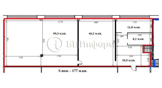 Аренда офиса 177 м², набережная Обводного канала - фото 5