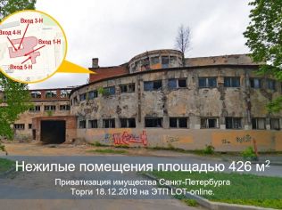 Продажа помещения свободного назначения 426 м²