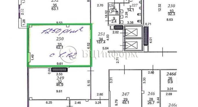 Аренда офиса 62.1 м², Софийская улица - фото 3