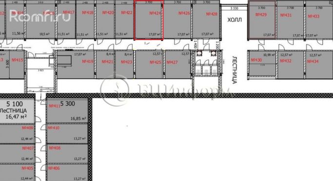 Аренда офиса 17.1 м², набережная Обводного канала - фото 4