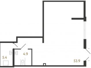 Продажа помещения свободного назначения 64.2 м²