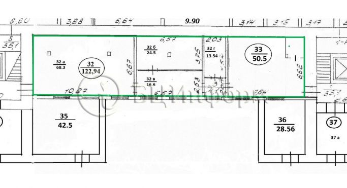 Аренда помещения свободного назначения 177.5 м², Гельсингфорсская улица - фото 1