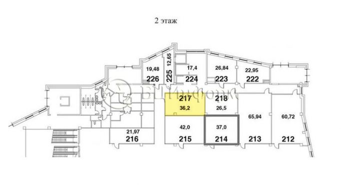 Аренда офиса 36.2 м², Вербная улица - фото 4