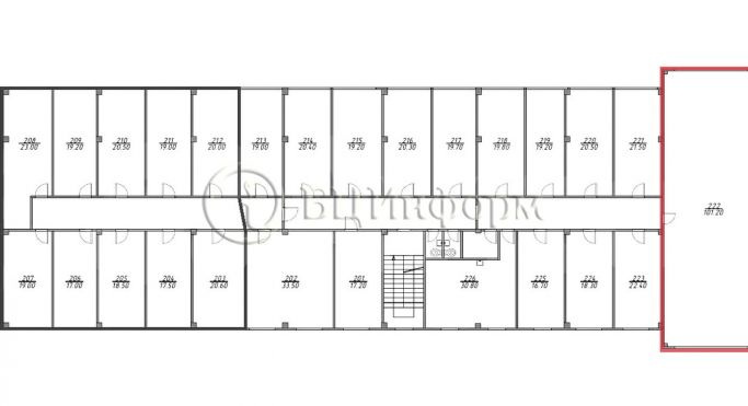 Аренда офиса 101.2 м², 1-й Верхний переулок - фото 3