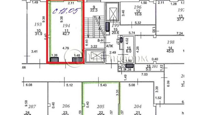 Аренда офиса 42.7 м², Софийская улица - фото 5