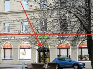 Продажа торгового помещения 263 м2, метро Василеостровская