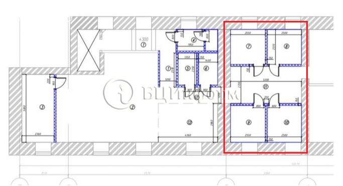 Аренда офиса 66 м², Днепропетровская улица - фото 5