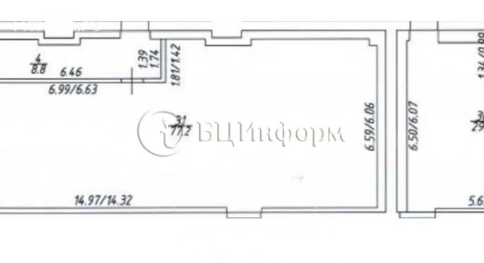 Аренда помещения свободного назначения 108.9 м², Инструментальная улица - фото 4