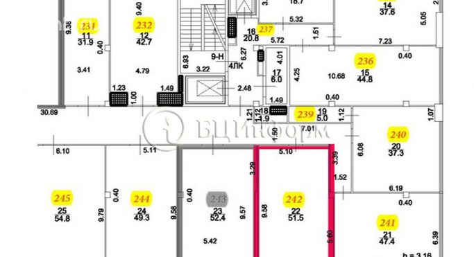 Аренда офиса 51.5 м², Софийская улица - фото 5
