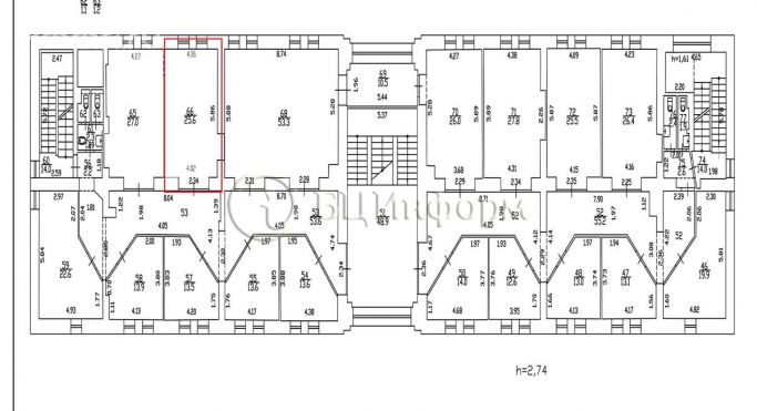 Аренда помещения свободного назначения 25.6 м², улица Ефимова - фото 4