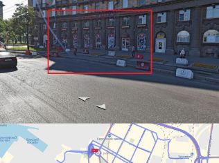 Аренда торгового помещения 343 м2 в многофункциональном комплексе, метро Кировский Завод