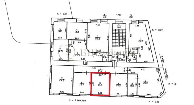 Аренда офиса 15.9 м², проспект Римского-Корсакова - фото 4