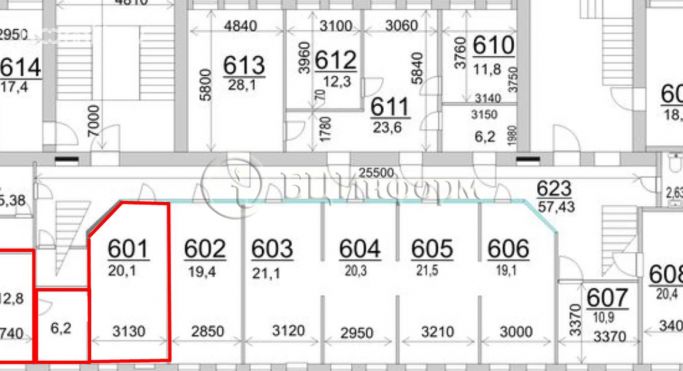 Аренда офиса 39.1 м², улица Чапаева - фото 4