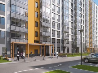 Продажа торгового помещения 149.7 м2 в жилом комплексе, метро Лесная