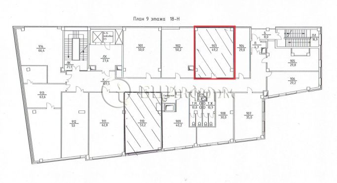 Аренда офиса 49.2 м², шоссе Революции - фото 5