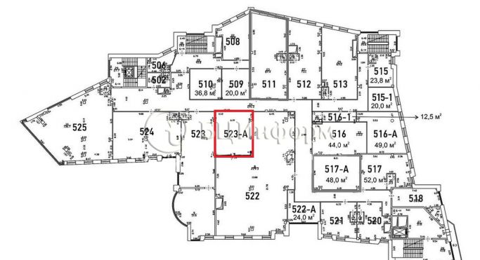 Аренда офиса 49 м², Вербная улица - фото 5