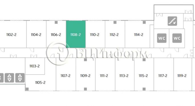Аренда офиса 31.9 м², Новорощинская улица - фото 4