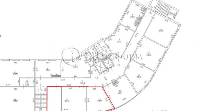 Аренда офиса 81 м², Мельничная улица - фото 5