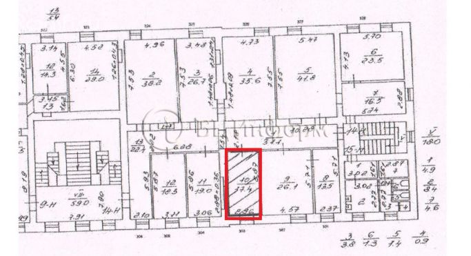 Аренда офиса 17.4 м², набережная канала Грибоедова - фото 3