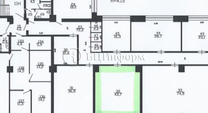 Аренда офиса 46.1 м², 5-я линия Васильевского острова - фото 3