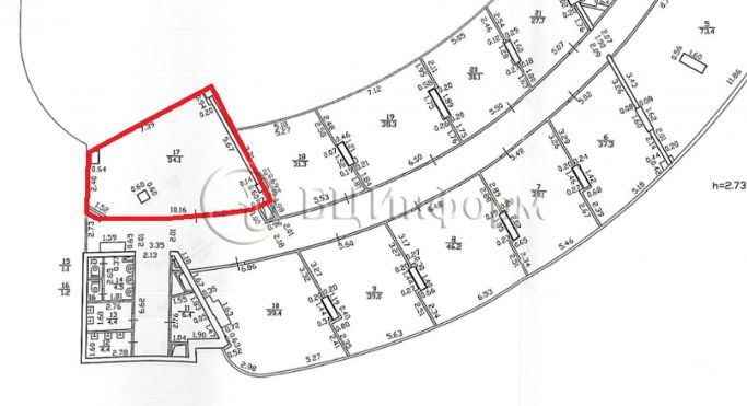 Аренда офиса 54.1 м², площадь Александра Невского - фото 4