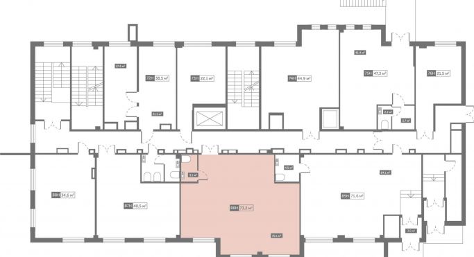 Продажа помещения свободного назначения 73.2 м², Фермское шоссе - фото 2