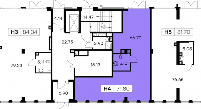 Продажа помещения свободного назначения 71.8 м², Паромный переулок - фото 2