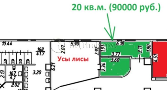 Аренда помещения свободного назначения 20 м², Лиговский проспект - фото 4