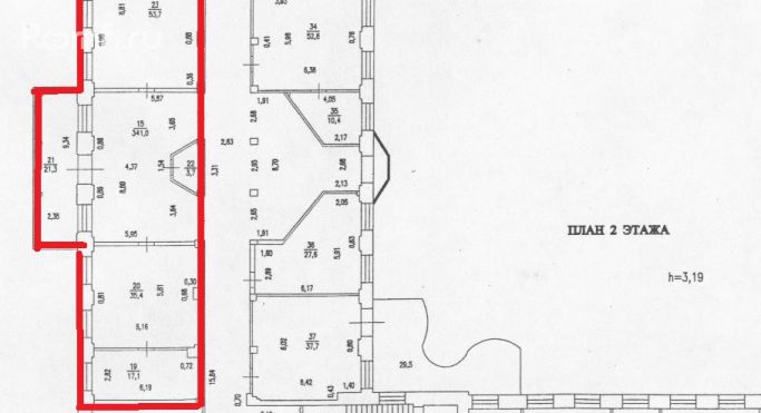 Аренда офиса 196 м², Дунайский проспект - фото 1