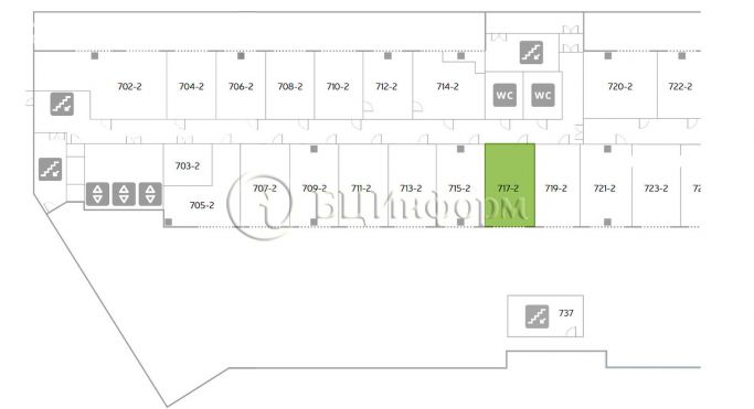 Аренда офиса 40.8 м², Новорощинская улица - фото 5